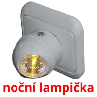 noční lampička cartes flash