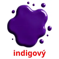 indigový cartões com imagens