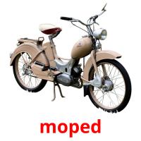 moped ansichtkaarten