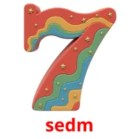 sedm Tarjetas didacticas