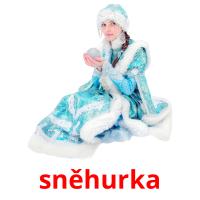 sněhurka card for translate