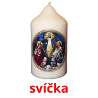 svíčka Tarjetas didacticas