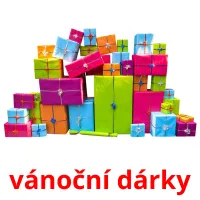 vánoční dárky Tarjetas didacticas