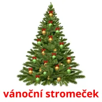 vánoční stromeček Tarjetas didacticas