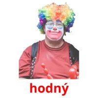 hodný picture flashcards