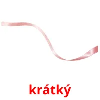 krátký flashcards illustrate