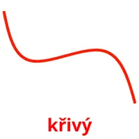 křivý flashcards illustrate