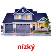 nízký flashcards illustrate