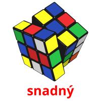 snadný picture flashcards
