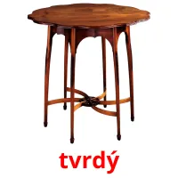 tvrdý Bildkarteikarten