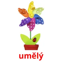 umělý flashcards illustrate