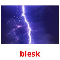 blesk picture flashcards