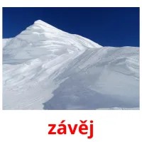 závěj Tarjetas didacticas