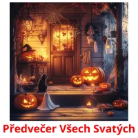 Předvečer Všech Svatých Tarjetas didacticas