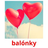 balónky picture flashcards