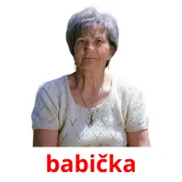 babička Tarjetas didacticas