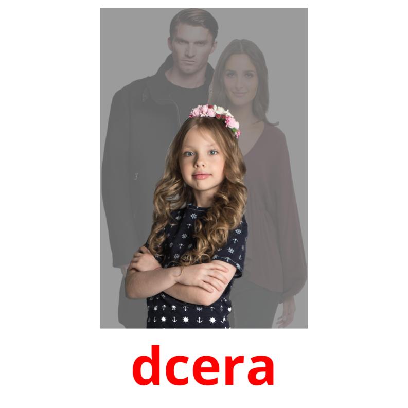 dcera picture flashcards