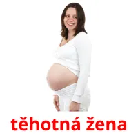 těhotná žena Tarjetas didacticas