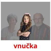 vnučka Tarjetas didacticas