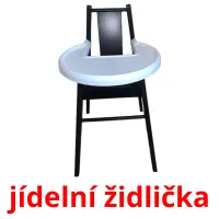 jídelní židlička cartes flash