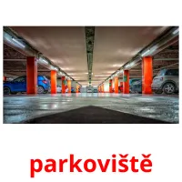 parkoviště Tarjetas didacticas