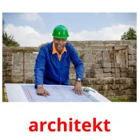 architekt Tarjetas didacticas