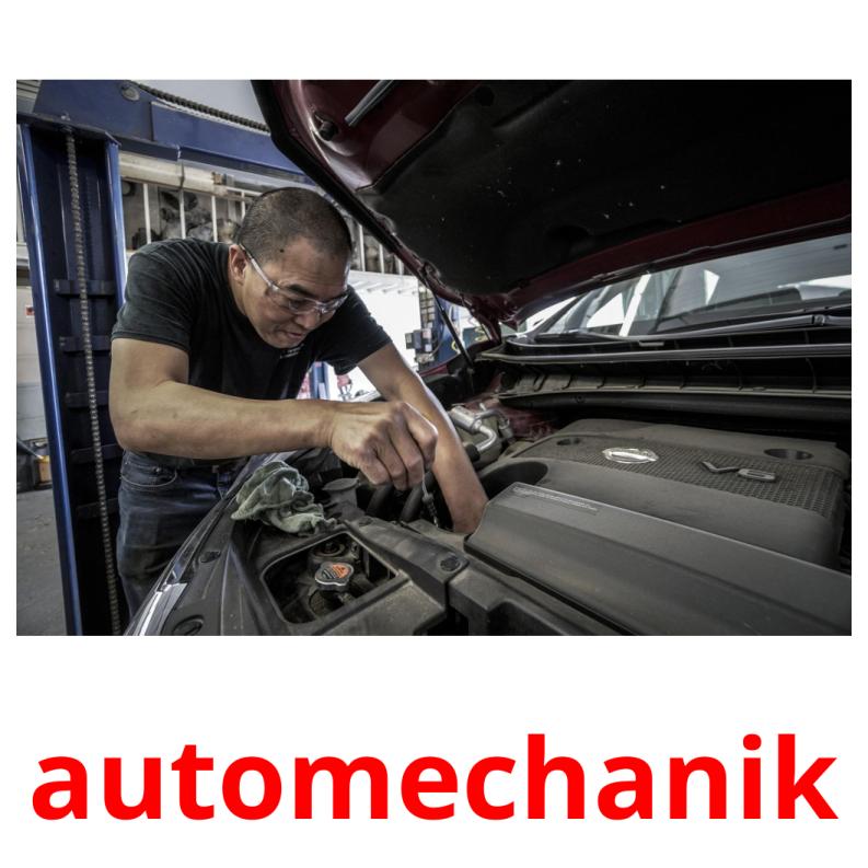 automechanik picture flashcards
