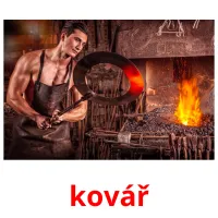 kovář picture flashcards