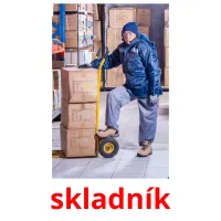 skladník picture flashcards