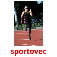 sportovec picture flashcards