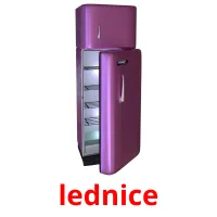 lednice Tarjetas didacticas