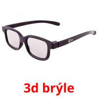 3d brýle picture flashcards