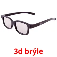 3d brýle Tarjetas didacticas