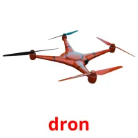 dron Tarjetas didacticas