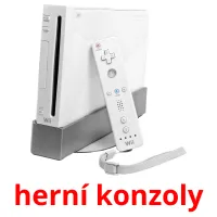 herní konzoly Tarjetas didacticas