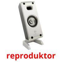 reproduktor card for translate