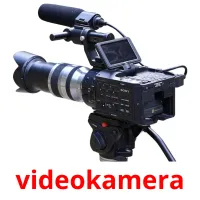 videokamera Tarjetas didacticas