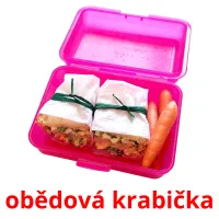 obědová krabička Tarjetas didacticas