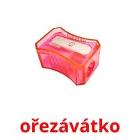 ořezávátko Tarjetas didacticas