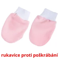 rukavice proti poškrábání cartões com imagens