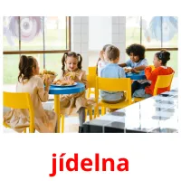 jídelna Tarjetas didacticas