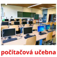 počítačová učebna Tarjetas didacticas