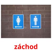 záchod picture flashcards