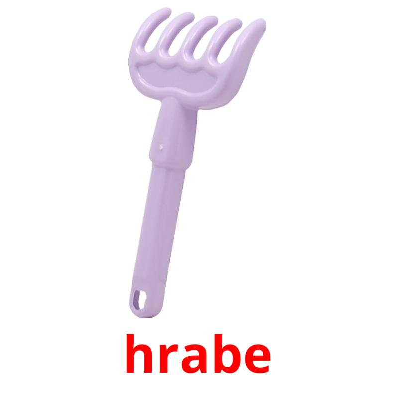 hrabe picture flashcards