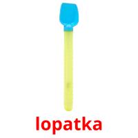 lopatka picture flashcards