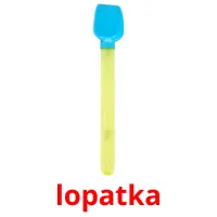 lopatka Bildkarteikarten