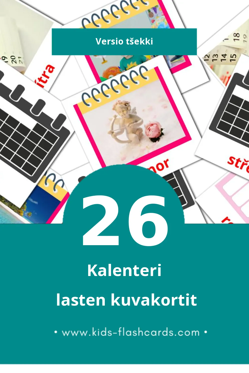 pühad lasten kuvakortit pikkulapsille (26 korttia Tšekkiksi)
