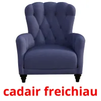 cadair freichiau ansichtkaarten