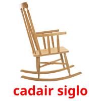 cadair siglo picture flashcards