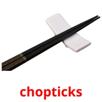 chopticks cartes de vocabulaire